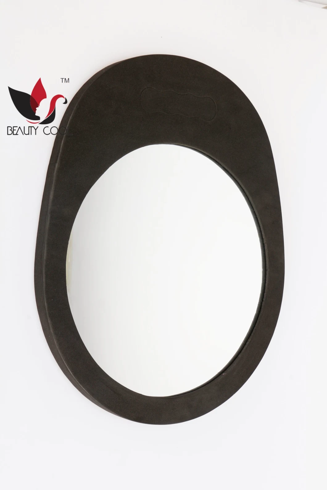 Beauty Hair Salon Mirrors, Black Hand Mirror, Compact Cosmetic Mirror